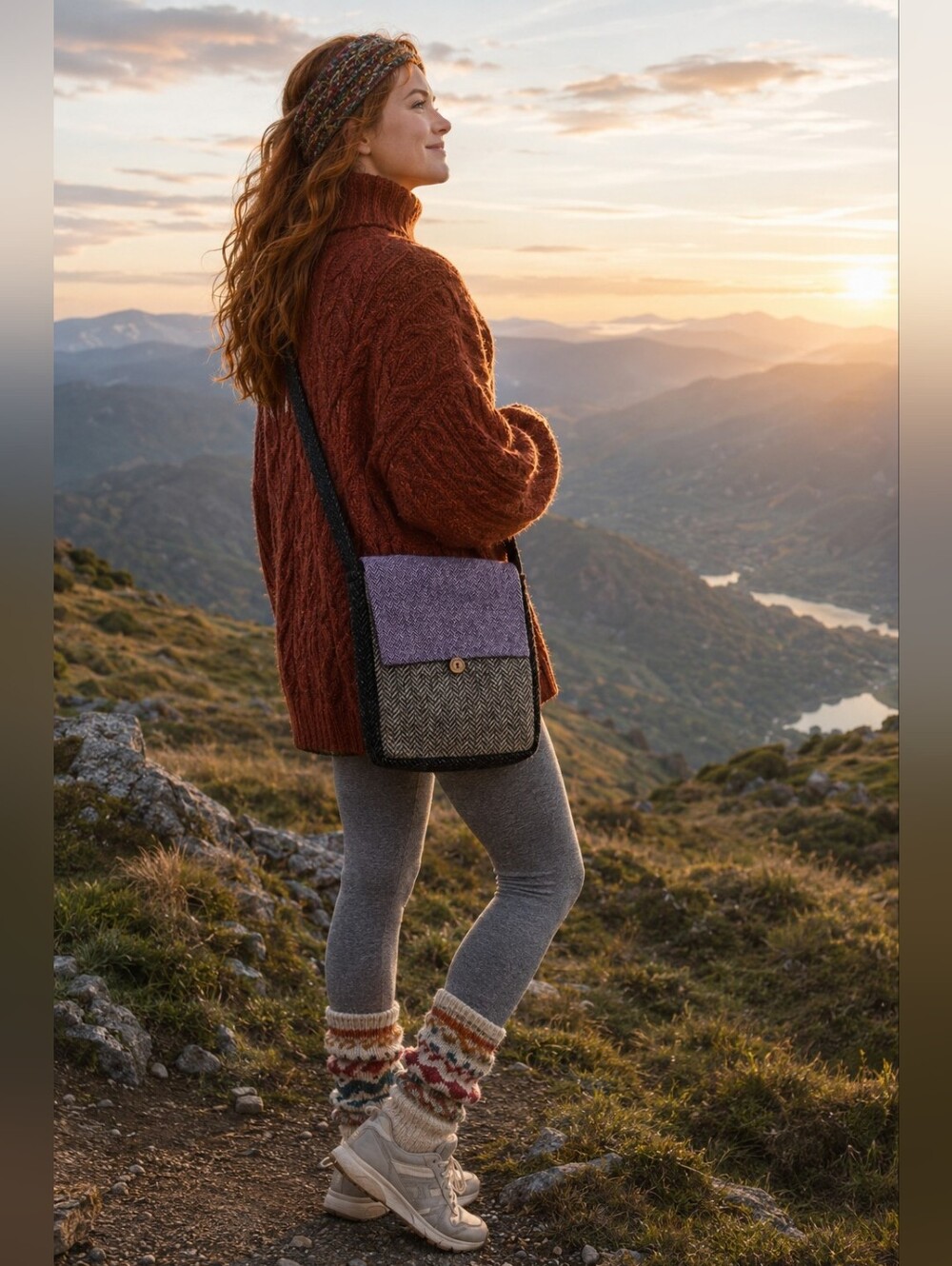 Cleo Ltd Ireland Dublin Shoulder bag,100% Wool